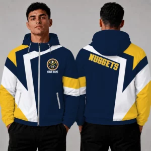 Limited Edition – Customized NBA Denver Nuggets Windbreaker Jacket