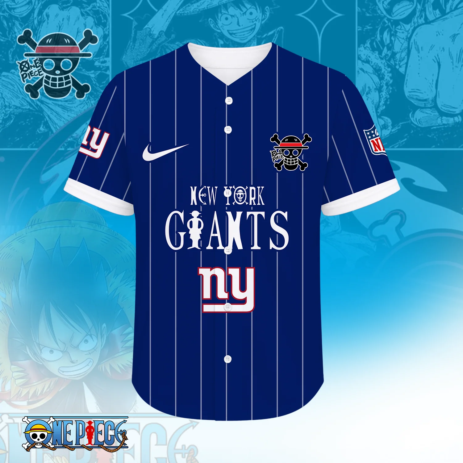 Limited Edition – Customized NFL New York Giants Baseball Jersey