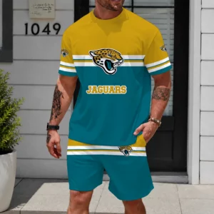 Limited Edition -customized NFL Jacksonville Jaguars Unisex T-Shirt & Shorts Set