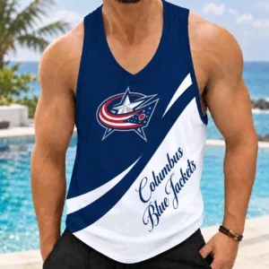 Limited Edition – Customized NHL Columbus Blue Jackets Men’s Tank Top