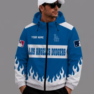 Limited Edition – Customized MLB Los Angeles Dodgers Windbreaker Jacket