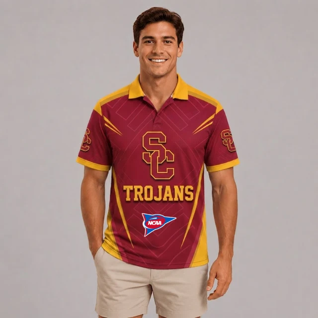 Limited Edition – Customized NCAA Usc Trojans Polo Shirt