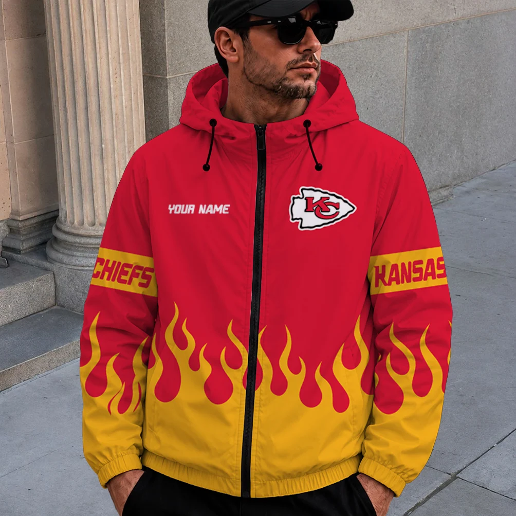 Limited Edition – Customized NFL Kansas City Chiefs Windbreaker Jacket