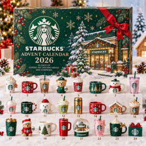 Starbucks Advent Calendar 2026 24 Days Of Coffee Holiday Gift Ideas