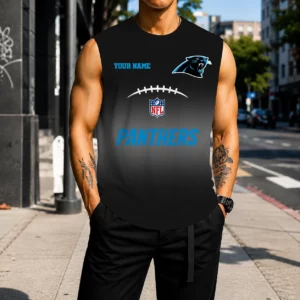 Limited Edition – Customized NFL Carolina Panthers Men’s Gym Shirt