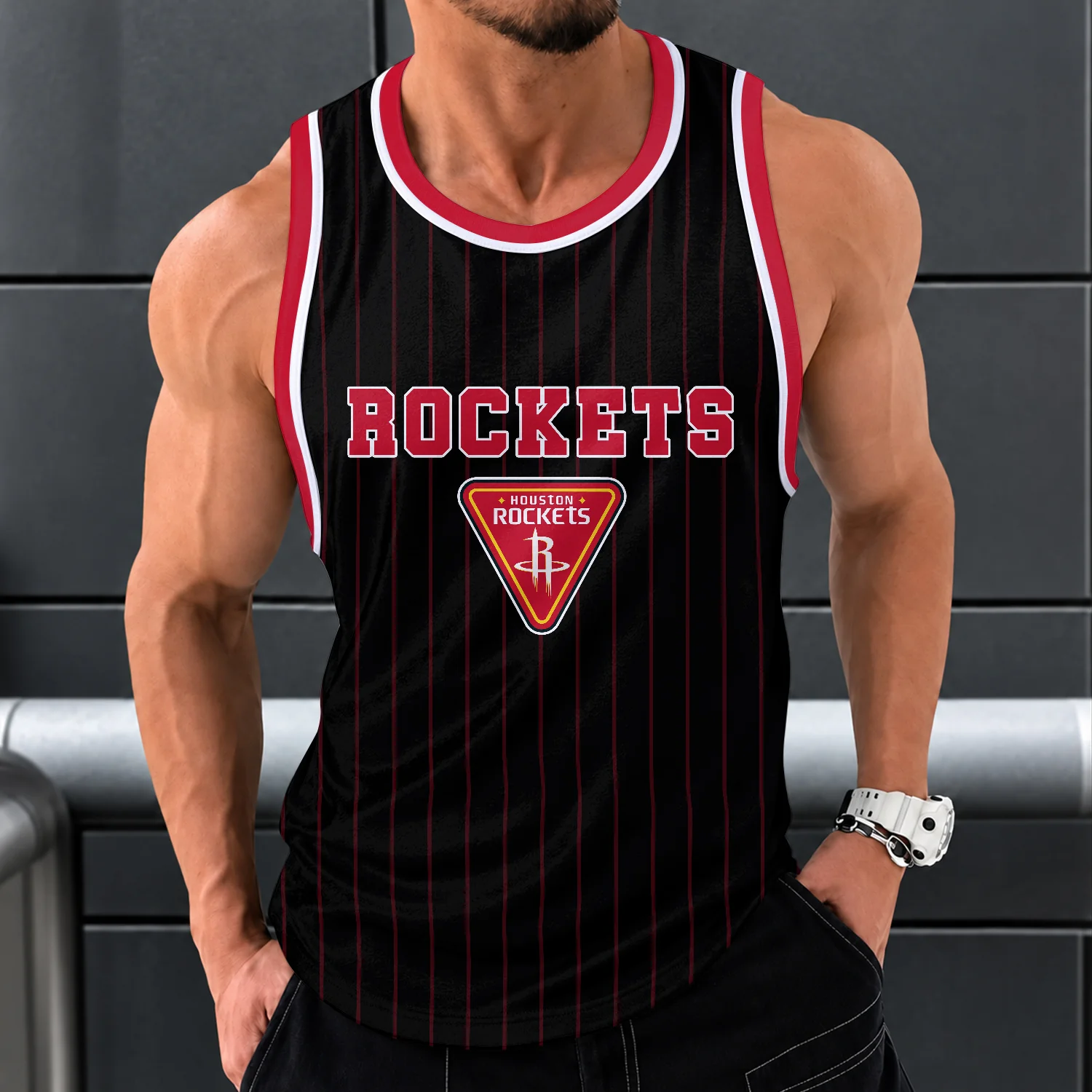 Limited Edition – Customized NBA Houston Rockets Unisex Tank Top