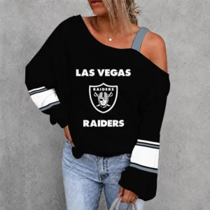 Limited Edition – Customized NFL Las Vegas Raiders Drop Shoulder Sweatshirt