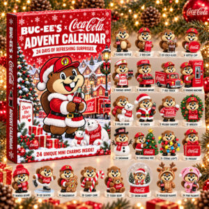 Buc-ee’s x Coca-Cola 2026 Christmas Advent Calendar Coca-Cola Christmas Calendar