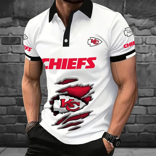 Limited Edition – Customized NFL Kansas City Chiefs Polo Shirt
