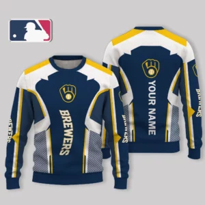 Limited Edition – Customized MLB Milwaukee Brewers Ugly Sweater