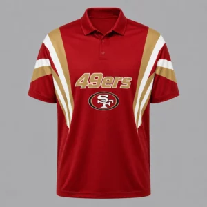 Limited Edition – Customized NFL San Francisco 49Ers Polo Shirt