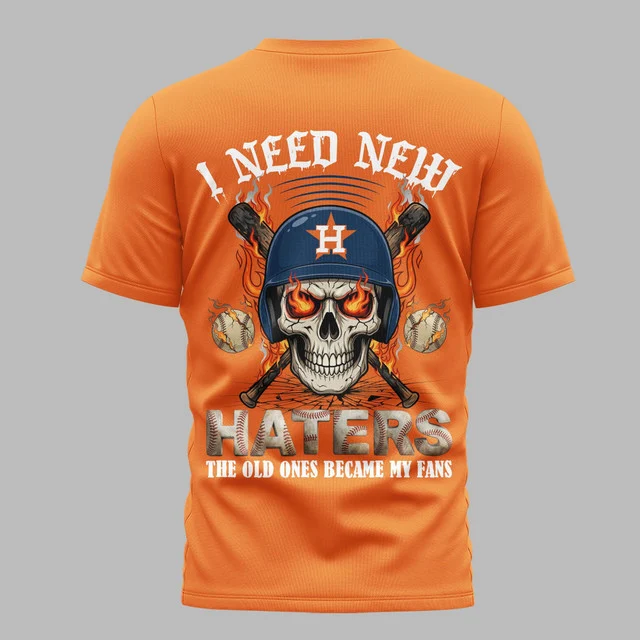 Limited Edition – Customized MLB Houston Astros Muticolor T-Shirt - Image 4