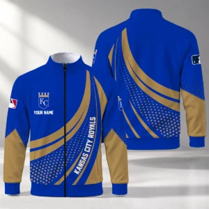 Limited Edition – Customized MLB Kansas City Royals Stand Collar Jacket