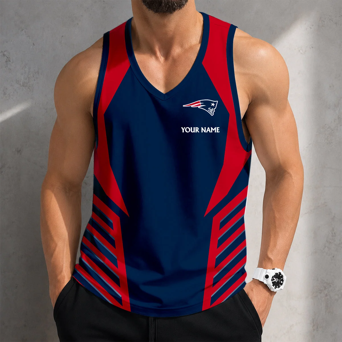 Limited Edition – Customized NFL New England Patriots Unisex Tank Top