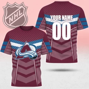 Limited Edition – Customized NHL Colorado Avalanche Unisex T-Shirt