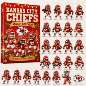 Kansas City Chiefs Advent Calendar 2026 Christmas Advent Calendar Best Xmas Gifts For Football Fans