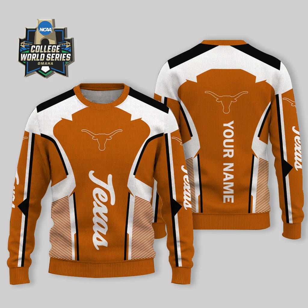 Limited Edition – Customized NCAA Texas Longhorns Ugly Sweater