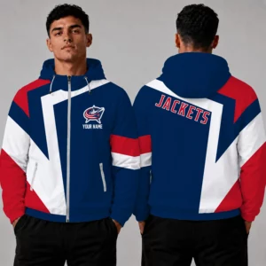 Limited Edition – Customized NHL Columbus Blue Jackets Windbreaker Jacket