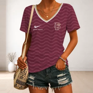 Limited Edition – Customized NCAA Florida State Seminoles V-Neck Female Shirt