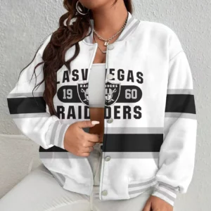 Limited Edition – Customized NFL Las Vegas Raiders Satin Varsity & Baseball Jacket