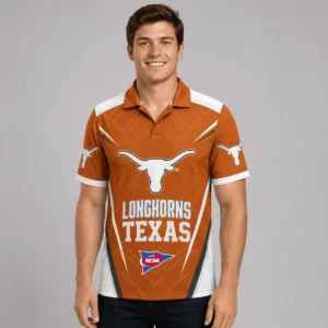 Limited Edition – Customized NCAA Texas Longhorns Polo Shirt
