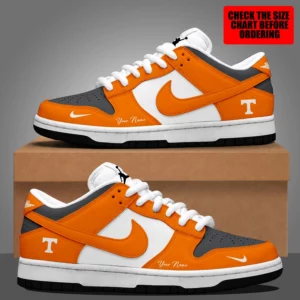 Limited Edition – Customized NCAA Tennessee Volunteers Strappy Dunk Low Shoes