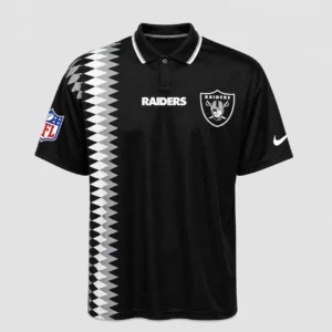 Limited Edition – Customized NFL Las Vegas Raiders Polo Shirt