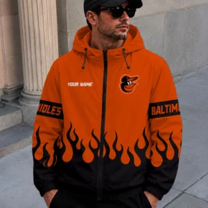 Limited Edition – Customized MLB Baltimore Orioles Windbreaker Jacket