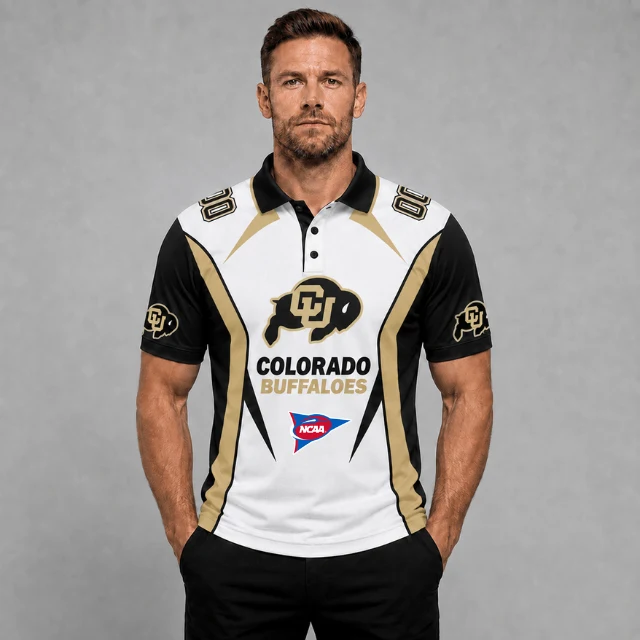 Limited Edition – Customized NCAA Colorado Buffaloes Polo Shirt