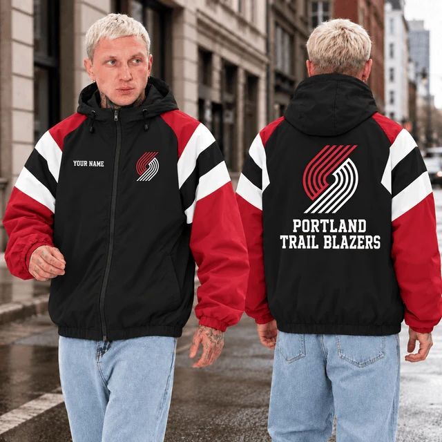 Limited Edition – Customized NBA Portland Trail Blazers Windbreaker Jacket