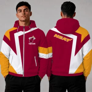 Limited Edition – Customized NBA Miami Heat Windbreaker Jacket