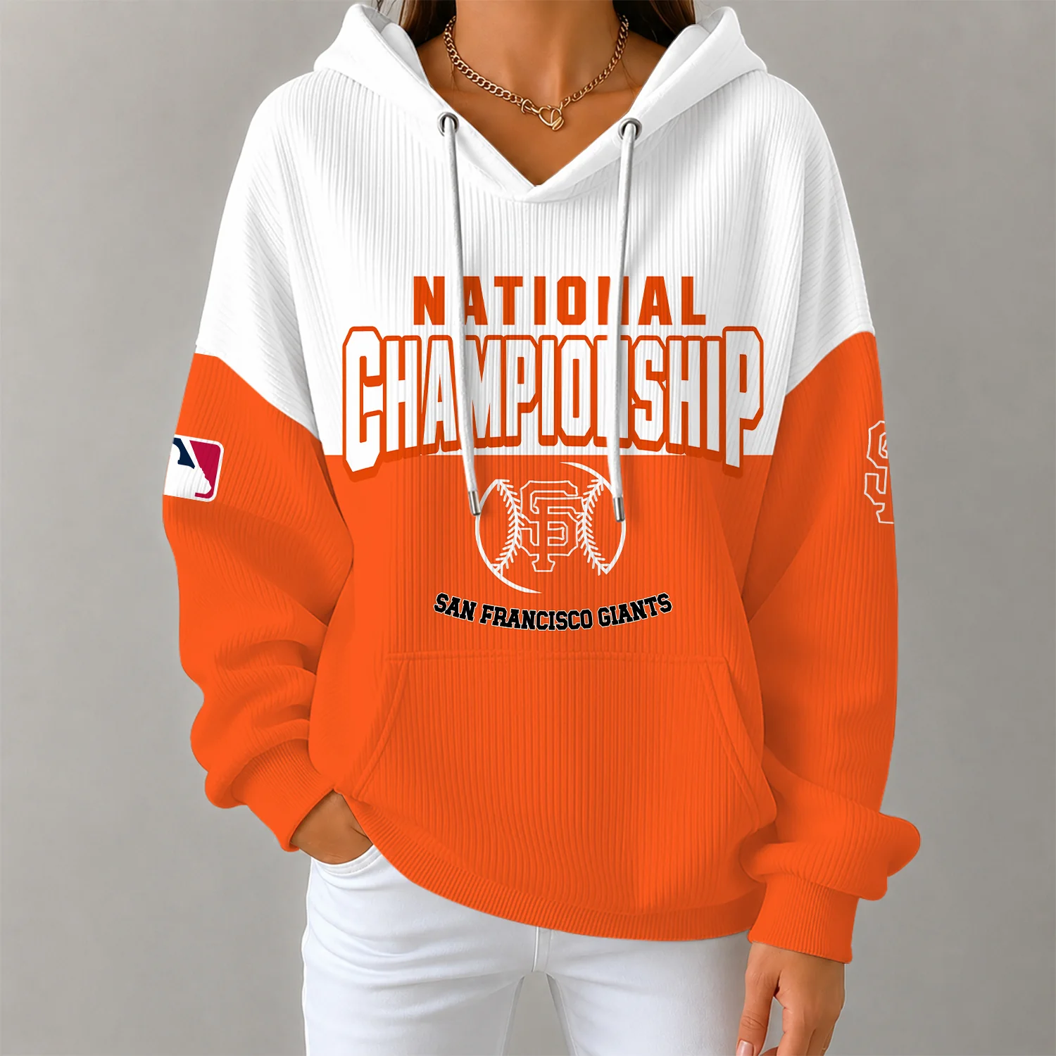 Limited Edition – Customized MLB San Francisco Giants Ribbed Hoodie & Sweatshirt