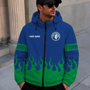 Limited Edition – Customized NBA Minnesota Timberwolves Windbreaker Jacket