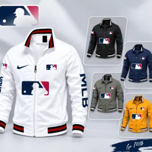 Limited Edition – Customized MLB Major League Baseball Multicolor Men’s Casual Jacket