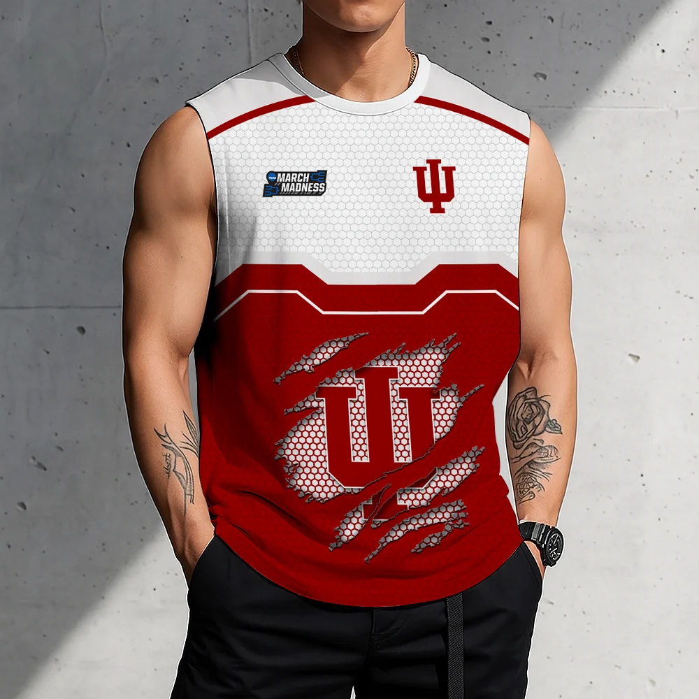 Limited Edition – Customized NCAA Indiana Hoosiers Men’s Gym Shirt