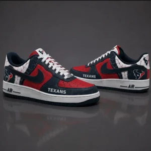 Limited Edition – Customized NFL Houston Texans X Spider Air force 1 Shoes