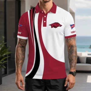Limited Edition – Customized NCAA Arkansas Razorbacks Polo Shirt