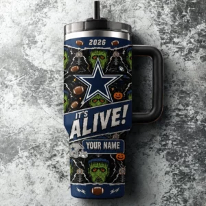 Limited Edition – Customized NFL Dallas Cowboys Halloween 40Oz Tumbler
