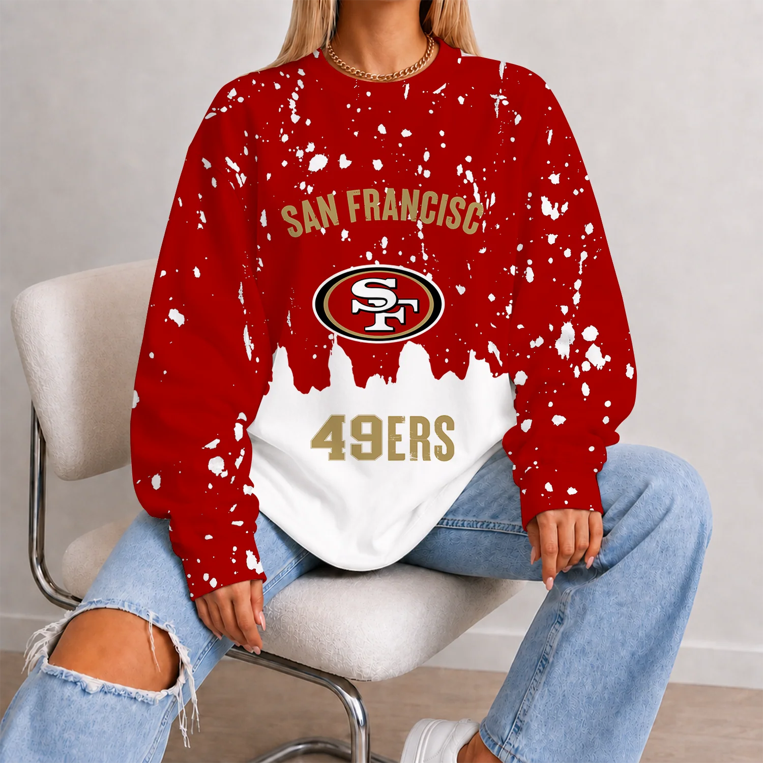 Limited Edition – Customized NFL San Francisco 49Ers Unisex Sweatshirt