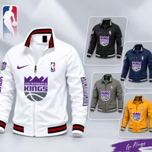 Limited Edition – Customized NBA Sacramento Kings Multicolor Men’s Casual Jacket