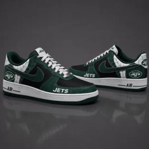 Limited Edition – Customized NFL New York Jets X Spider Air force 1 Shoes