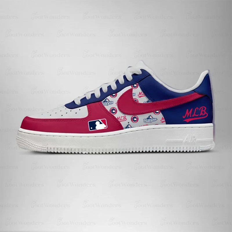 Limited Edition – Customized MLB Major League Baseball Air force 1 Shoes - Image 3