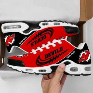Limited Edition – Customized NHL New Jersey Devils Air Max Plus Sneakers