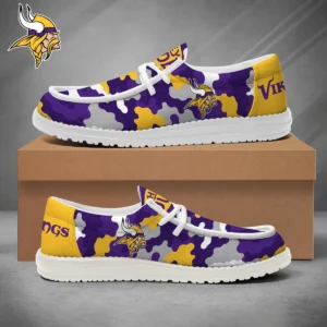 Limited Edition – Customized NFL Minnesota Vikings Loafer Shoes
