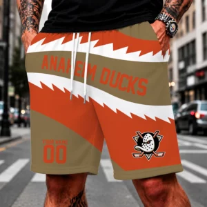 Limited Edition – Customized NHL Anaheim Ducks Short Pants