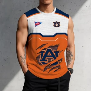 Limited Edition – Customized NCAA Auburn Tigers Men’s Gym Shirt