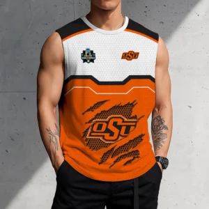 Limited Edition – New Customized NCAA Oklahoma State Cowboys Men’s Gym Shirt