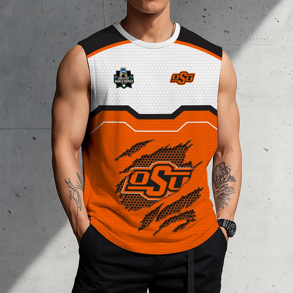 Limited Edition – New Customized NCAA Oklahoma State Cowboys Men’s Gym Shirt