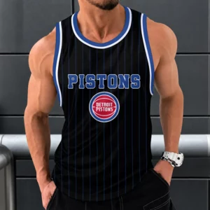 Limited Edition – Customized NBA Detroit Pistons Unisex Tank Top