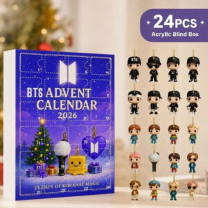BTS Arirang 2026 Tour 24 Day Christmas Countdown Advent Calendar Gift Box